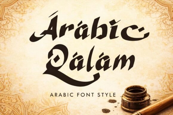 Arabic Qalam: Bridging Calligraphic Tradition with Modern Design Needs