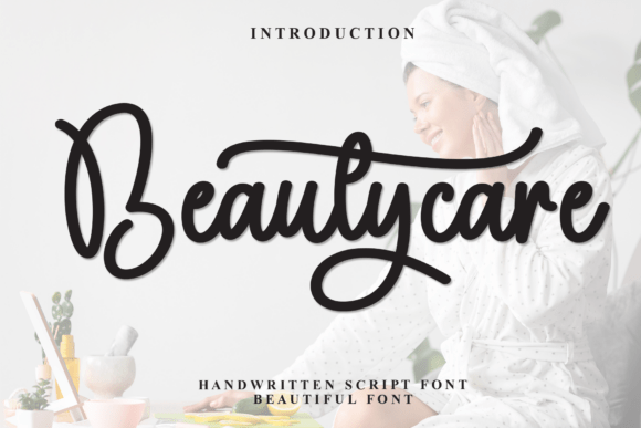 Beautycare Font: Crafting Designs with Heartfelt Warmth