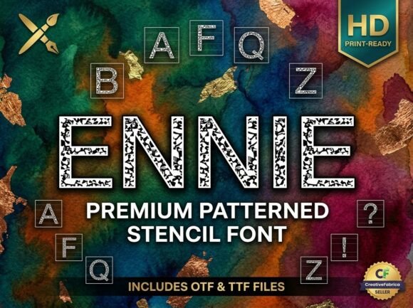 Ennie: Unleash Bold Creativity with This Display Font