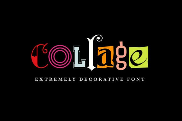 Evaluating Collage: The All-Caps Serif for Distinctive Branding