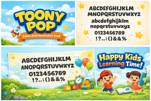 Evaluating Toony Pop: A Designer's Guide to This Cartoon Font