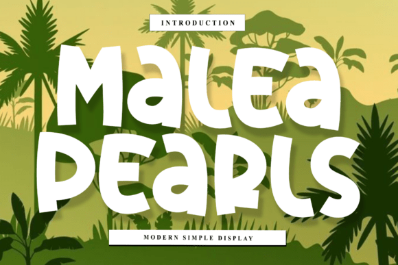 Malea Pearls: A Script Font for Artisanal Branding and Elegant Design