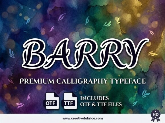 Meet Barry: The Avant-Garde Display Font That Demands Attention