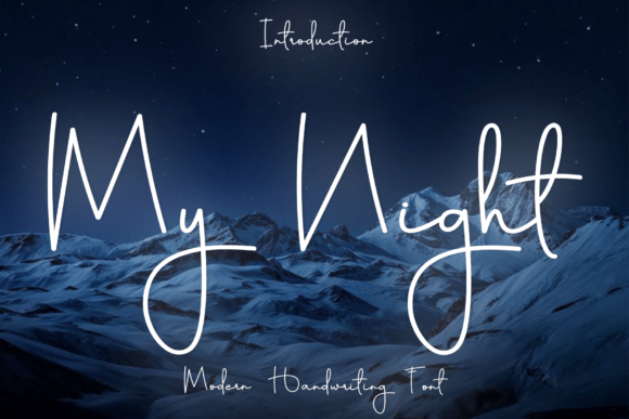 My Night: The Strategic Value of a Sophisticated Script Font