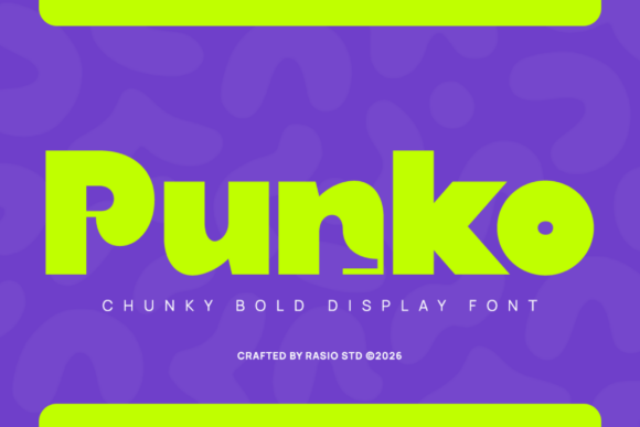 Punko Font: Inject Explosive Energy Into Your Designs