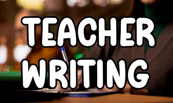 Teacher Writing: The Handwritten Font for Clear Communication