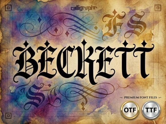 Understanding Beckett: The All-Caps Display Typeface for Impactful Design